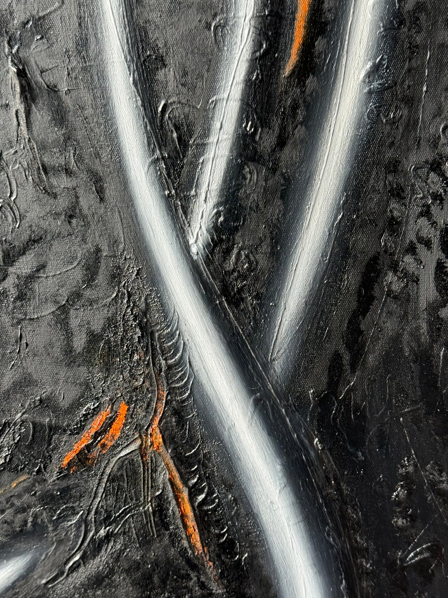 The Eruption of Us - Original Painting by Michel L’Artiste