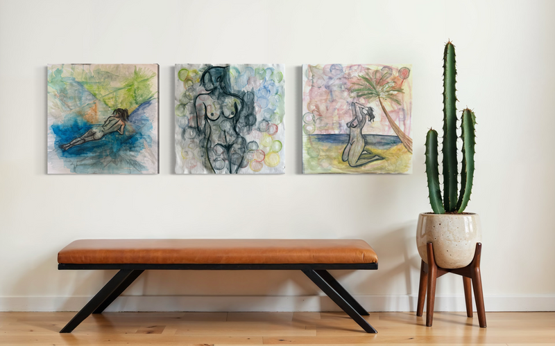 The Sea Saw Her First, On the Nude Horizon