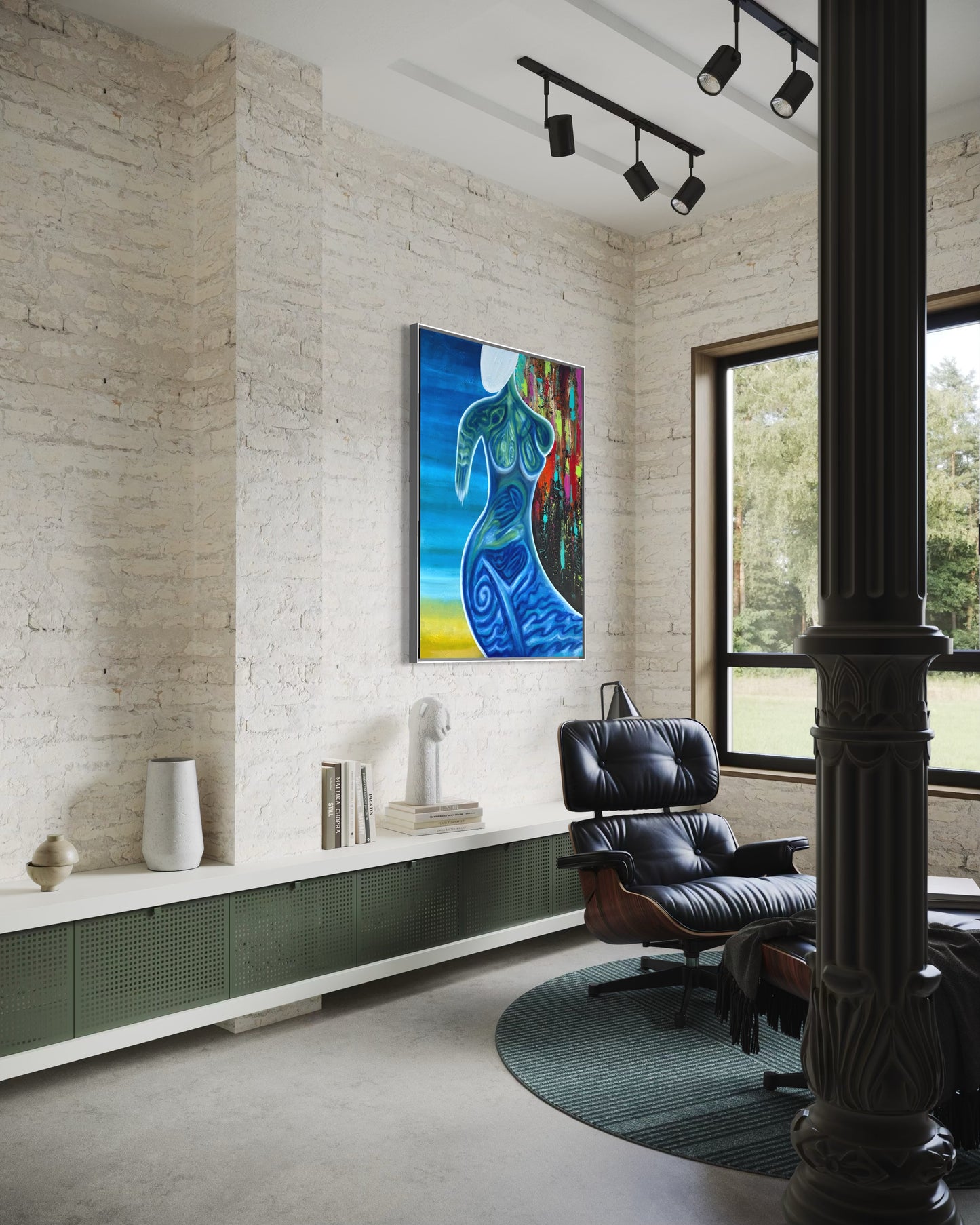 The Current of Us  – Original Painting by Michel L’Artiste