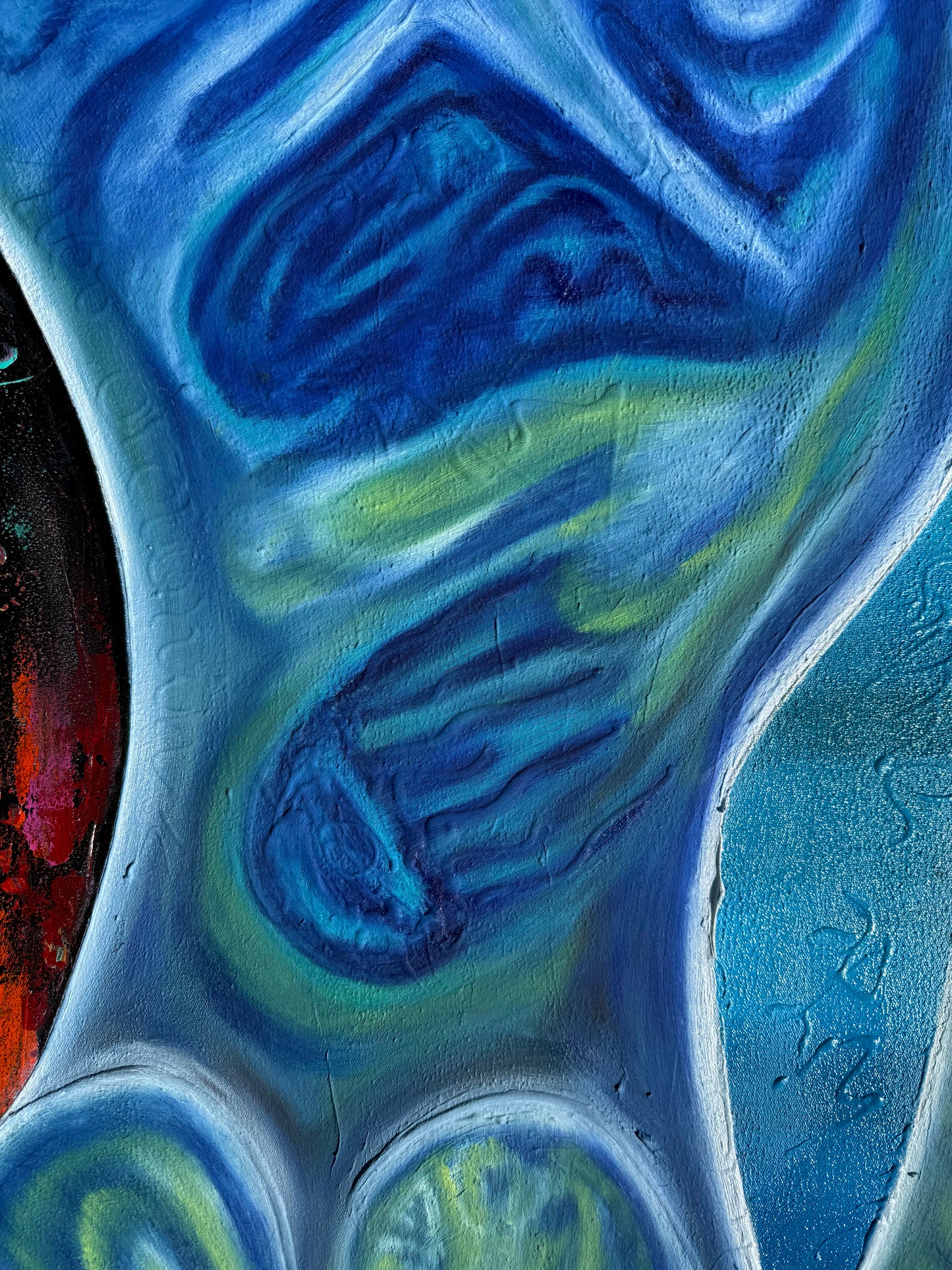 The Current of Us  – Original Painting by Michel L’Artiste