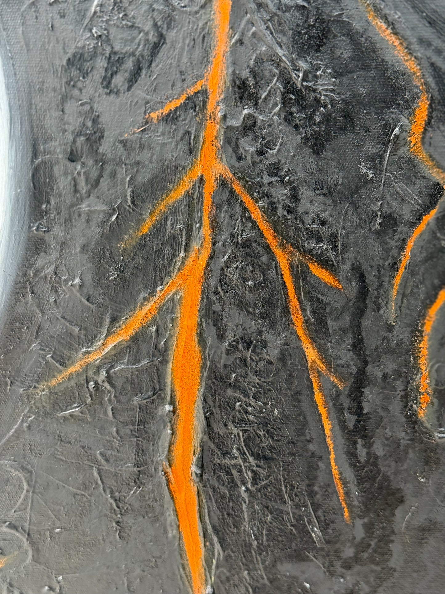 The Eruption of Us - Original Painting by Michel L’Artiste