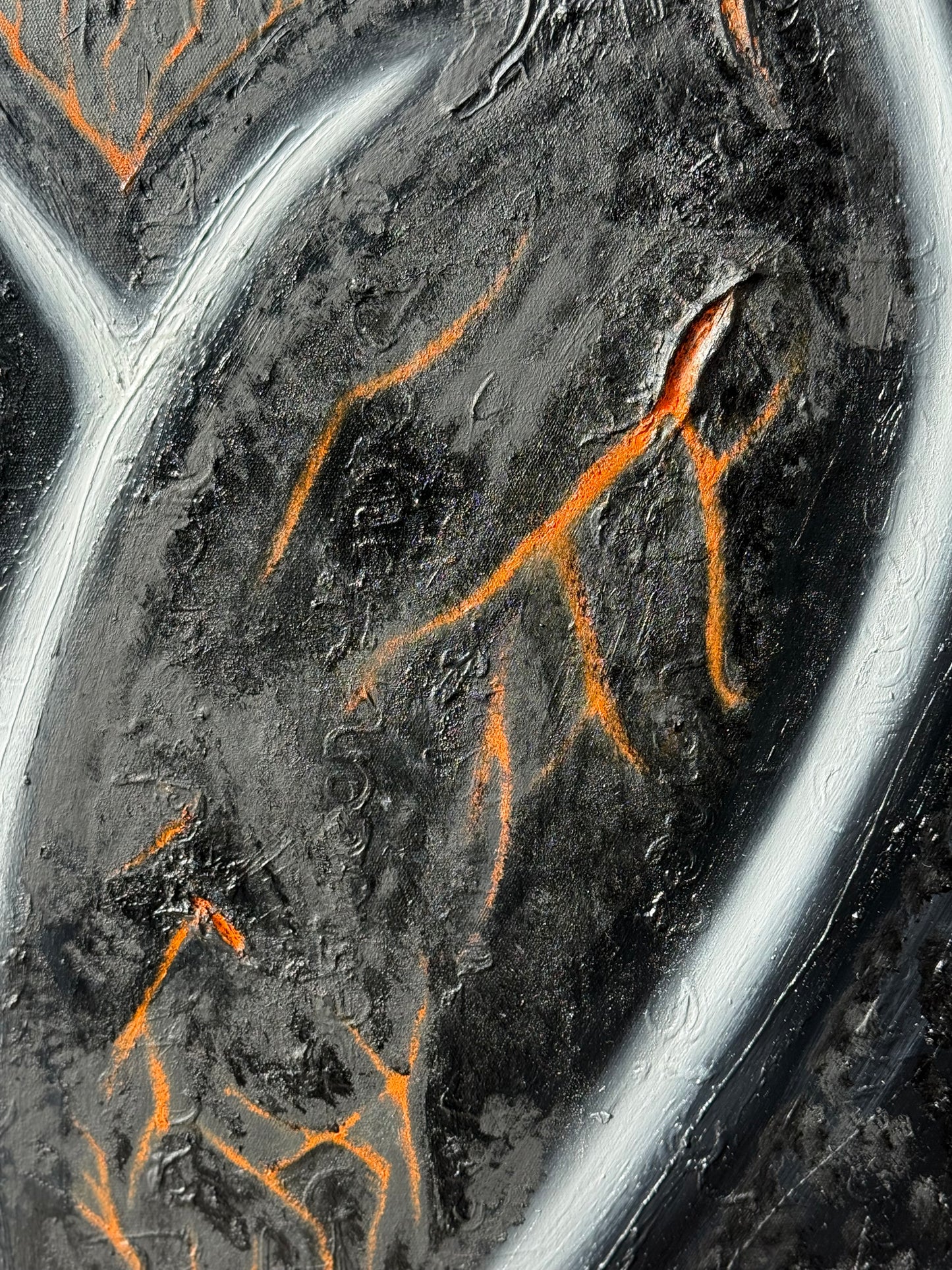 The Eruption of Us - Original Painting by Michel L’Artiste