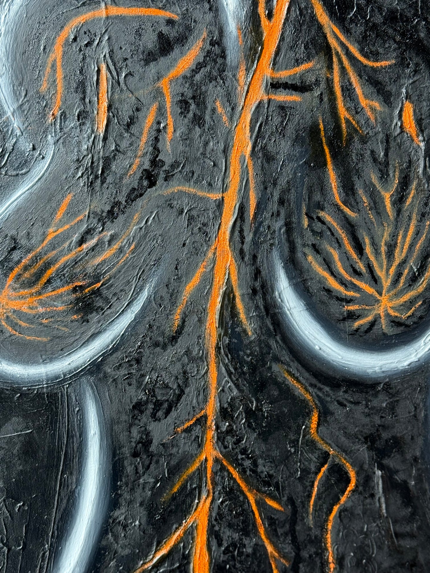 The Eruption of Us - Original Painting by Michel L’Artiste