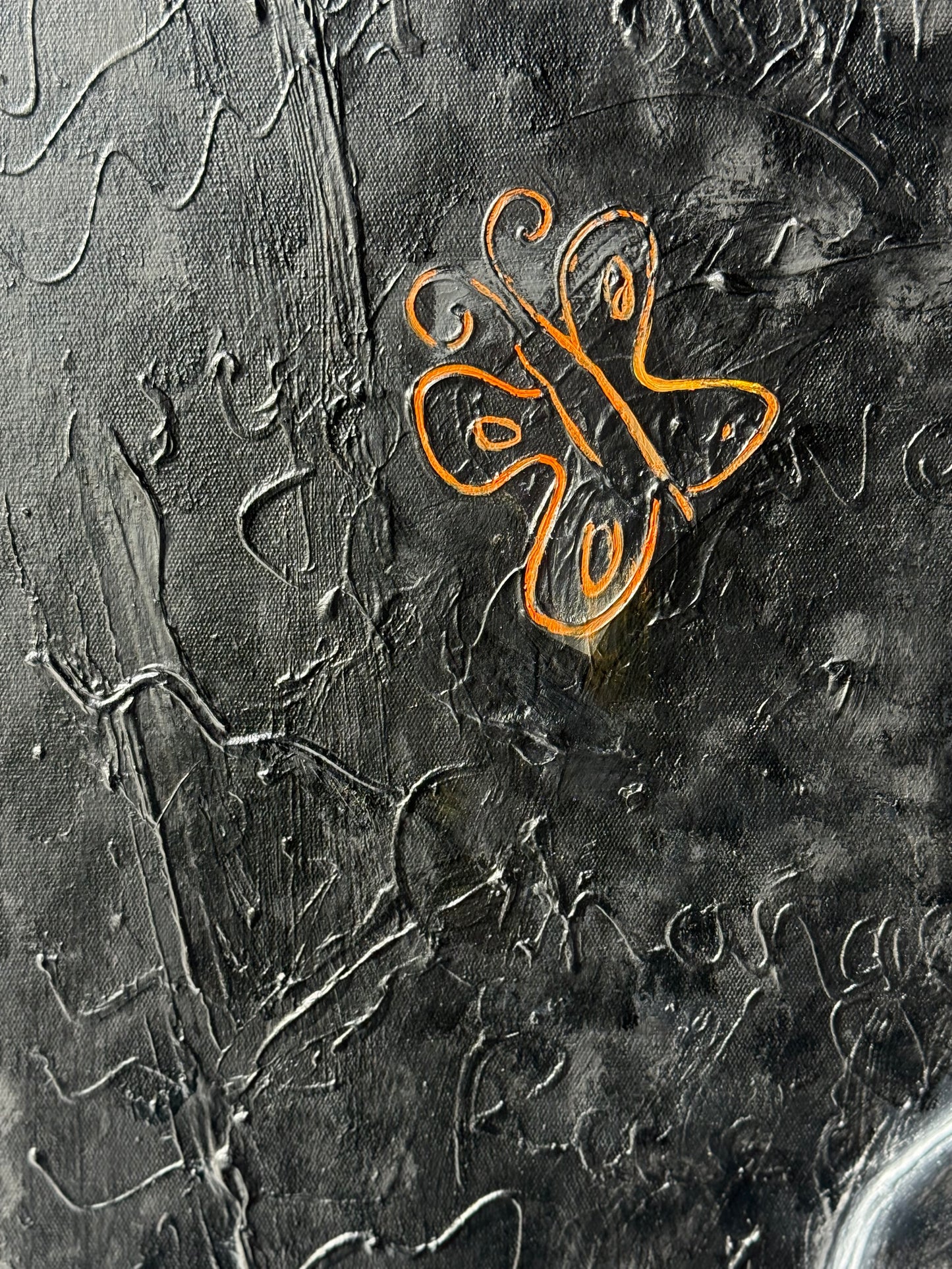 The Eruption of Us - Original Painting by Michel L’Artiste