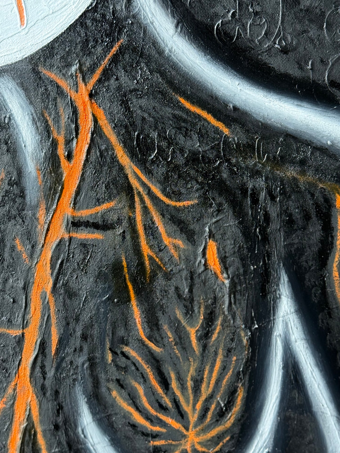 The Eruption of Us - Original Painting by Michel L’Artiste